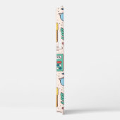 Kantoor. Naadloos patroon, textuur, rug Case-Mate iPhone Case (Achterkant / Rechts)