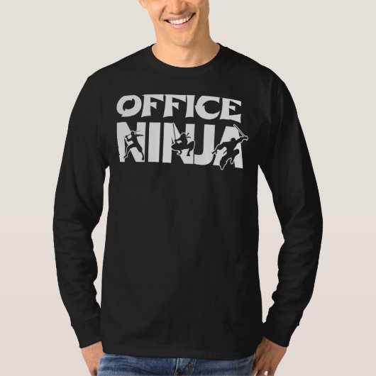 Kantoor Ninja Co Worker T-shirt (Voorkant)