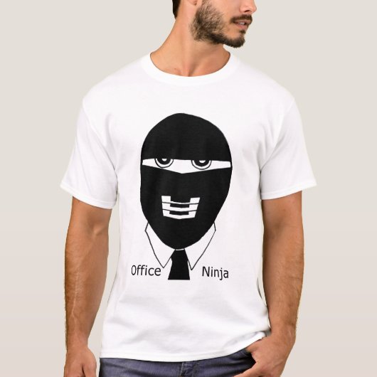 Kantoor Ninja T-Shirt (Voorkant)
