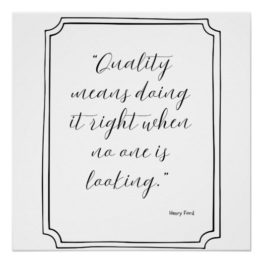 kantoor-offerte perfect poster (Voorkant)