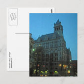 Kantoor Old Post bij Night Washington DC Briefkaart (Voorkant / Achterkant)