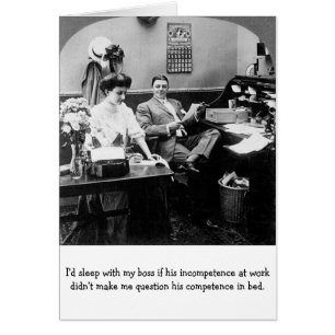 Kantoor - Onbekwaamheid van het Boss op het werk,