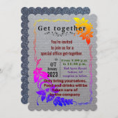 Kantoor Ontvang uitnodiging (Voorkant / Achterkant)