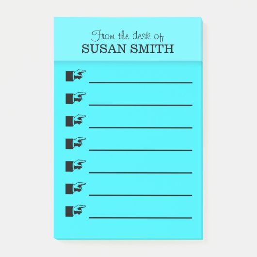 Kantoor-organisator Post-it®-notitie PERSONALIZE Post-it® Notes (Voorkant)