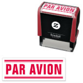 KANTOOR PAR AVION POST ZELFINKT STEMPEL (In situ)