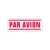 KANTOOR PAR AVION POST ZELFINKT STEMPEL (Design)
