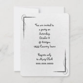 Kantoor Party Herinnering post het notitie Kaart (Achterkant)
