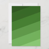 Kantoor Party met Bedrijf Logo - retro 70s stripes Kaart (Achterkant)