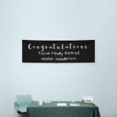 Kantoor Pensioenbanner bewerkbare Sjabloon Spandoek (Beurs)