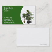 Kantoor Plant Onderhoudsservice Visitekaartje (Voorkant / Achterkant)