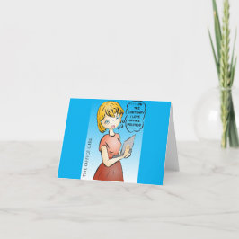 Kantoor Politieke Cartoon Bedankkaart