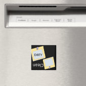 kantoor post het schoon-vies Vaatwasser Magneet (Insitu (Vaatwasser))