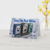 Kantoor Post opslaan Kaart (Gele Bloem)