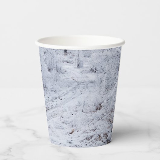 Kantoor Post opslaan Papieren Bekers (Achterkant)