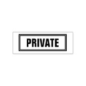 KANTOOR PRIVÉ ZELFINKT STEMPEL (Design)