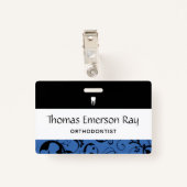 Kantoor Pro Damask Badge (Achterkant met clip)