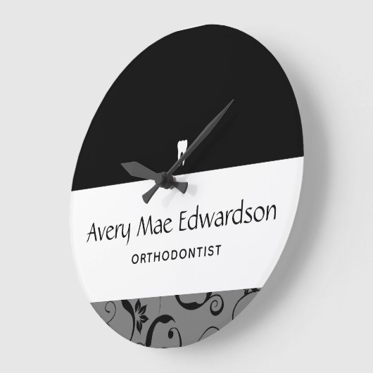 Kantoor Pro Damask Grote Klok (Hoek)