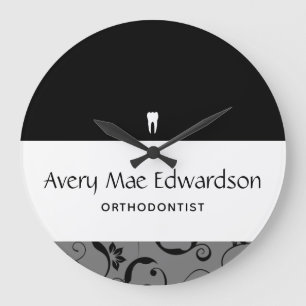 Kantoor Pro Damask Grote Klok