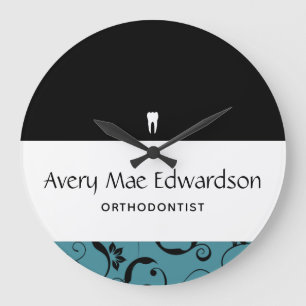 Kantoor Pro Damask Grote Klok