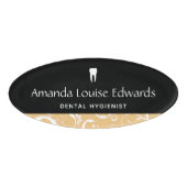 Kantoor Pro Damask Naambadge (Voorkant)