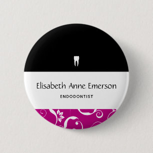 Kantoor Pro Damask Ronde Button 5,7 Cm