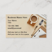 Kantoor Professional Visitekaartjes desktop (Voorkant)