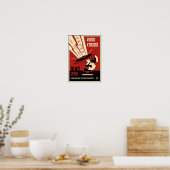 Kantoor propaganda: Downloads vermijden Poster (Keuken)