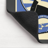 Kantoor propaganda: Was uw handen (blauw) Muismat (Hoek)