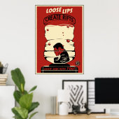 Kantoor propaganda: waterkoeling poster (Thuiskantoor)