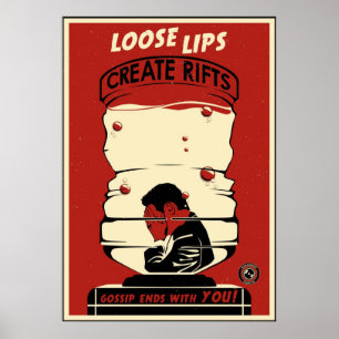 Kantoor propaganda: waterkoeling poster