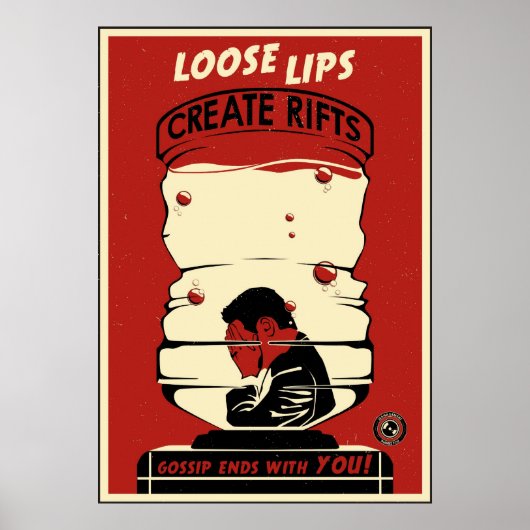 Kantoor propaganda: waterkoeling poster (Voorkant)
