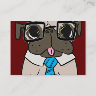 Kantoor Pug Visitekaartje