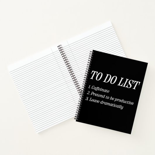 Kantoor Quote Grappig Notitieboek (Binnen)
