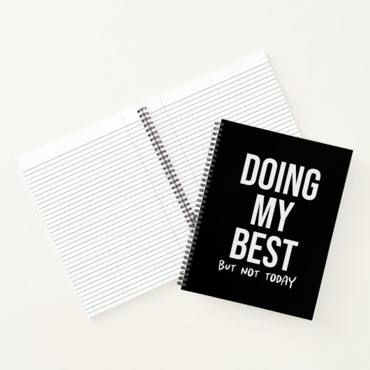 Kantoor Quote Grappig Notitieboek (Binnen)