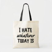 Kantoor Quote Grappig Tote Bag (Voorkant)
