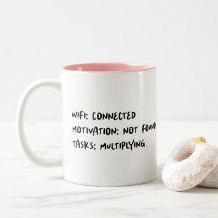 Kantoor Quote Grappige Twee-Tone Koffie Mok