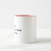 Kantoor Quote Grappige Twee-Tone Koffie Mok (Center)