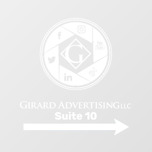 Kantoor Raamsticker (Vel)