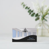 Kantoor reinigende Visitekaartjes (Staand voorkant)