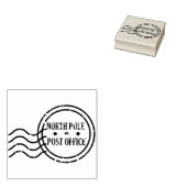 Kantoor Rubber Stempel Noordpool (Gestempeld)