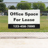 Kantoor Ruimte voor Lease Zakelijk Telefoonnummer  Spandoek (Insitu)