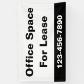 Kantoor Ruimte voor Lease Zakelijk Telefoonnummer  Spandoek (Verticaal)