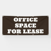 Kantoor-ruimte voor leasebanner spandoek (Horizontaal)