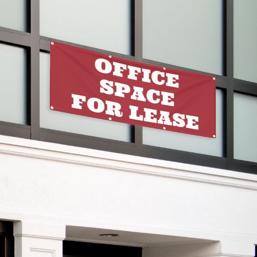 Kantoor-ruimte voor leasebanner spandoek (Buitenkant Gebouw)