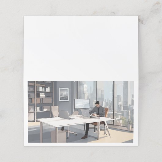 Kantoor & School > Afsprakenkaart (Buitenkant ongevouwen)