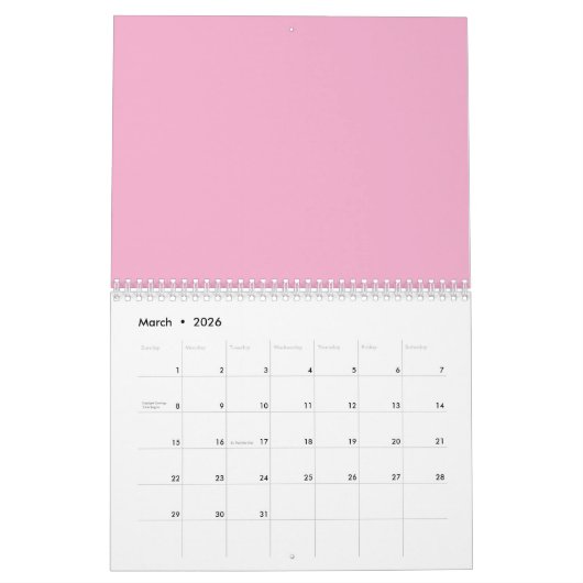 Kantoor & School > Kantoor- en schoolbenodigdheden Kalender (Mar 2026)