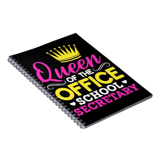 Kantoor schoolsecretaris Queen Women Notitieboek (Rechterzijde)