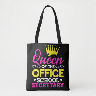 Kantoor schoolsecretaris Queen Women Tote Bag