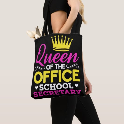 Kantoor schoolsecretaris Queen Women Tote Bag (Dichtbij)