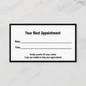 Kantoor-Sjabloon van professionele arts Afsprakenkaartje (Voorkant)